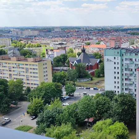 Aleda Tower, 14 Floor, Balkon Appartement Szczecin