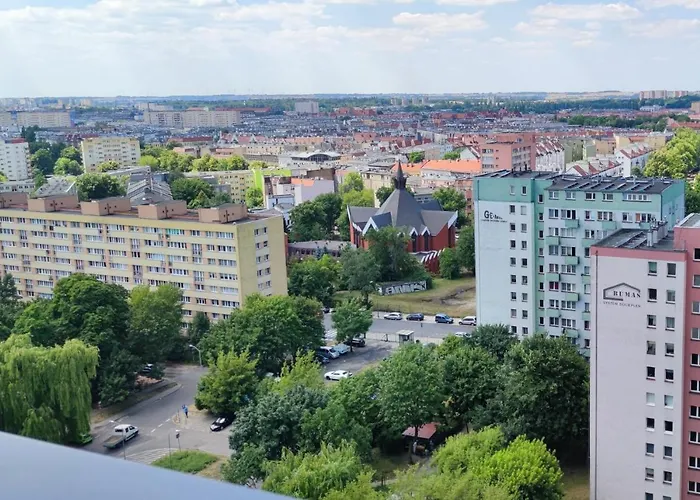 Aleda Tower, 14 Floor, Balkon Διαμέρισμα Στσέτσιν