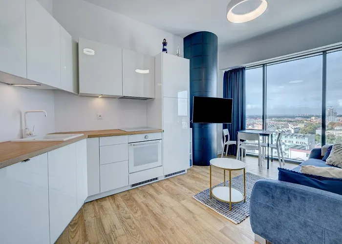 Aleda Tower, 14 Floor, Balkon Szczecin